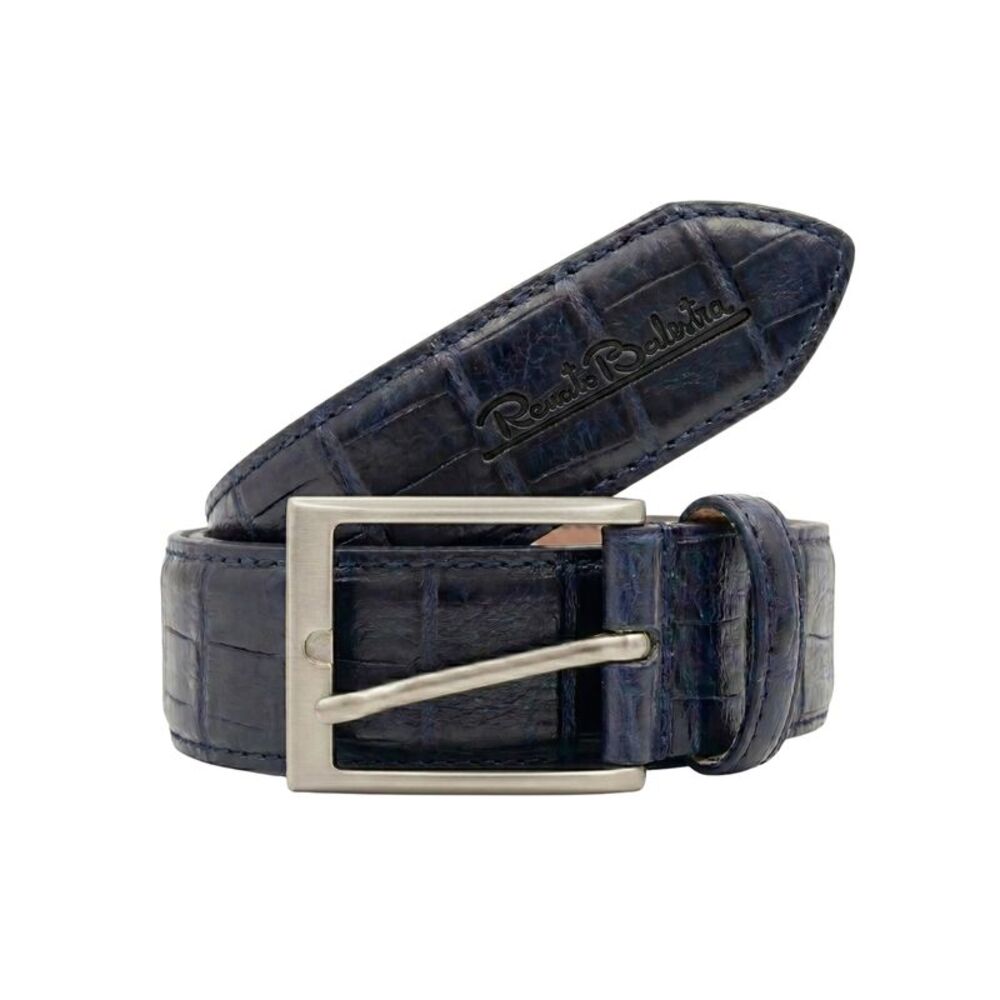 Renato Balestra Torino Regal Black Adjustable Mens Belt